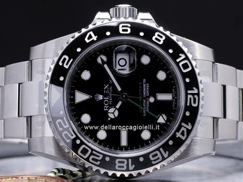 rolex gmt nero ceramica prezzo|rolex gmt master 2 adjustment.